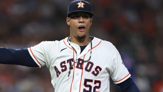 Astros pitcher Bryan Abreu