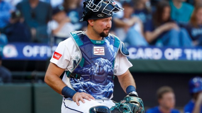 Mariners catcher Cal Raleigh