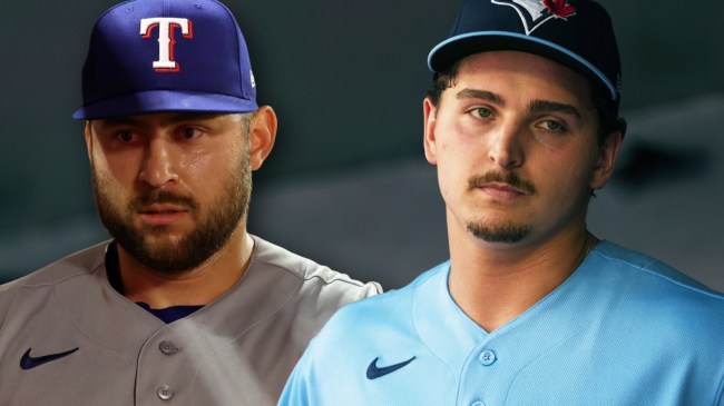 Rangers pitcher Chase Silseth and Blue Jays pitcher Ricky Tiedemann