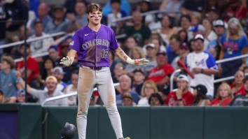 Colorado Rockies Rookie Cole Carrigg Gets Benched After Giving Braves Fans The Middle Finger