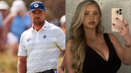 Bryson DeChambeau Shows Off New Model GF Mikayla Demaiter AKA ‘World’s Sexiest Hockey Player’
