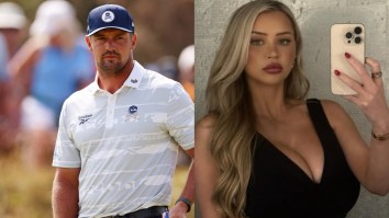 Bryson DeChambeau Shows Off New Model GF Mikayla Demaiter AKA ‘World’s Sexiest Hockey Player’