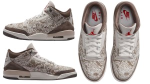 Nike Air Jordan 3 "Laser" Phantom and Palomino Shoes
