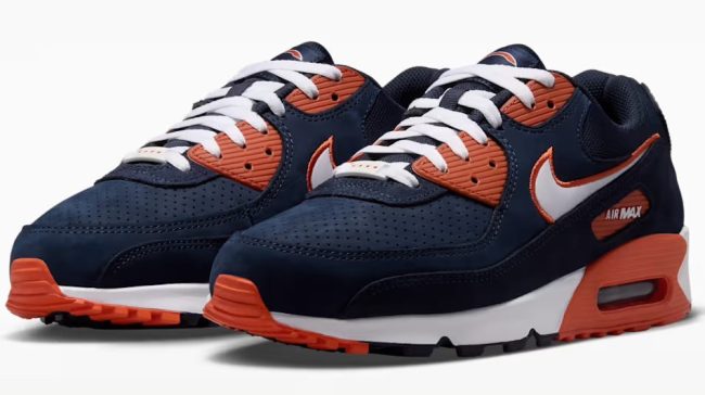 Nike NFL Air Max 90 Shoes - Chicago Bears