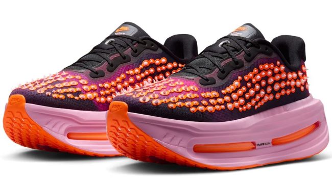 Nike Vomero Premium Running Shoes – Black and Arctic Pink