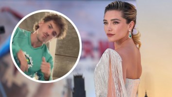 Dude Who’s Spent Months Making Videos In A Parking Garage About Saving Florence Pugh Like An Action Hero Actually Got Her Attention