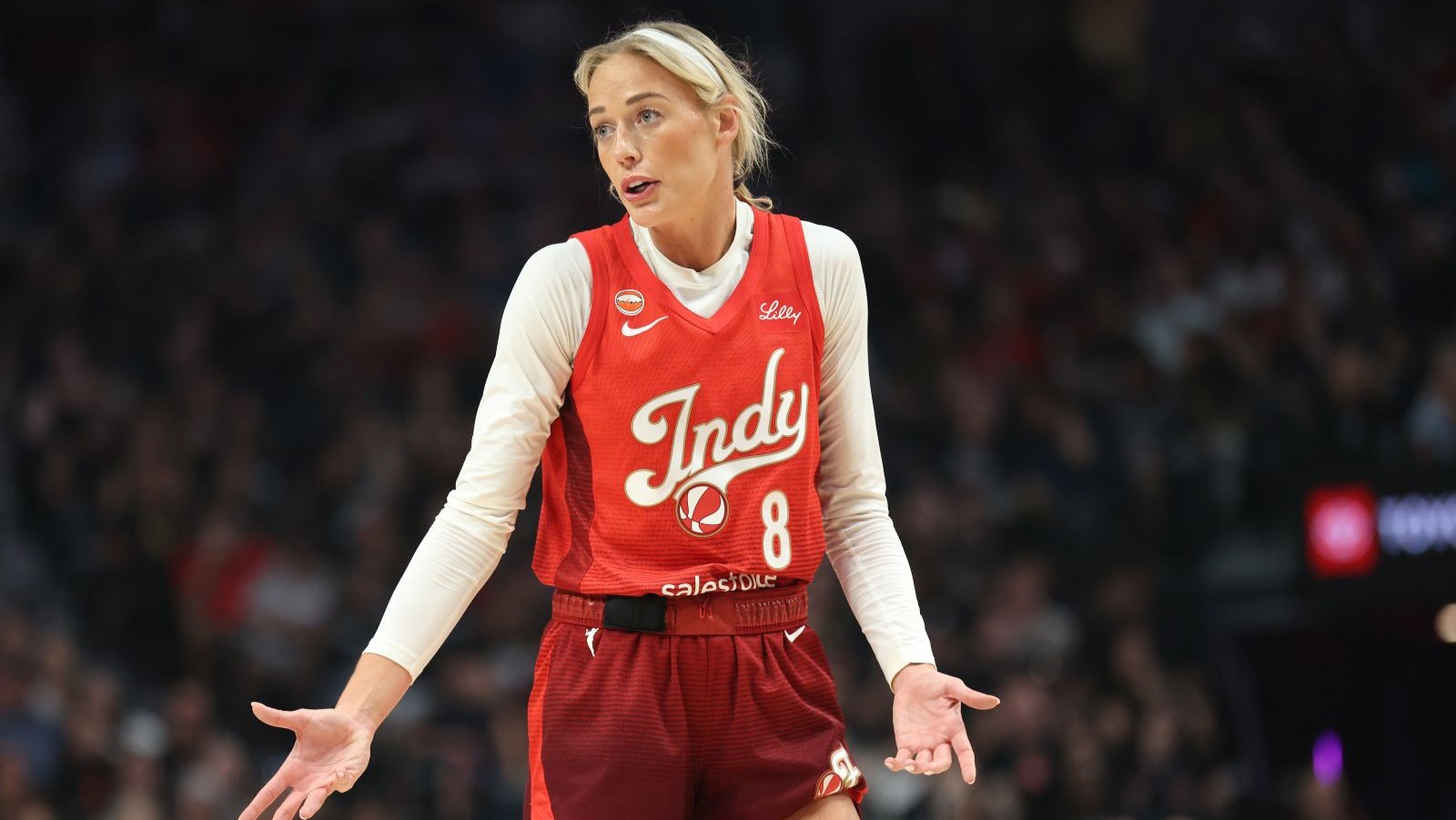 Indiana Fever Star Sophie Cunningham Says She’s Not Worried About Becoming A Distraction Indiana Fever Star Sophie Cunningham Says She’s Not Worried About Becoming A Distraction