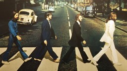Stars Of The Upcoming Beatles Biopics Filmed Recreating Iconic ‘Abbey Road’ Cover – VIDEOS