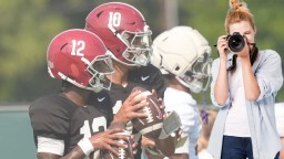 Did Alabama Football Team Reveal Starting QB At Media Day? Viral Photo Op Fuels Debate