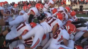 Artesia High School Football Dogpile Pregame Tradition Injury Safety New Mexico