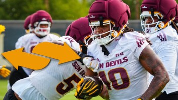 Arizona State Moves 255-Pound Defensive Lineman To Offense After Disastrous Performance From Tight Ends