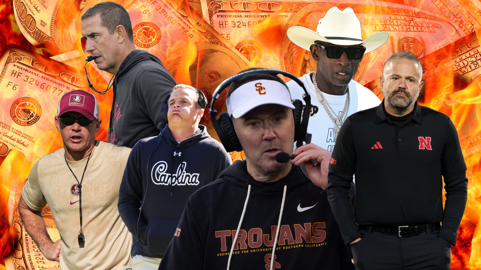 20 College Football Coaches On Or Near The Hot Seat By Largest Buyouts 20 College Football Coaches On Or Near The Hot Seat By Largest Buyouts