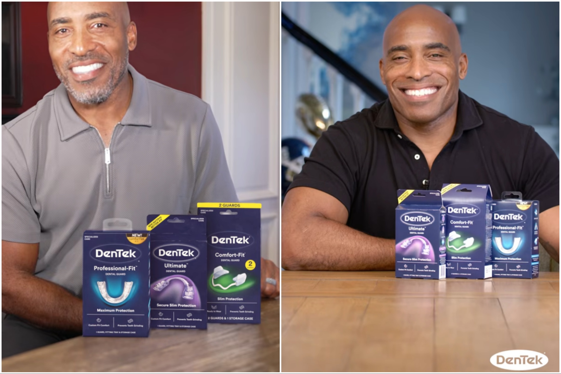 Tiki and Ronde Barber for Dentek
