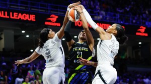 DiJonai Carrington NaLyssa Smith Cheating WNBA Acs Sky Jackie Young Dating Rumors