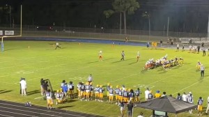 Florida high school football controversy titusville oviedo penalty field goal stop clock