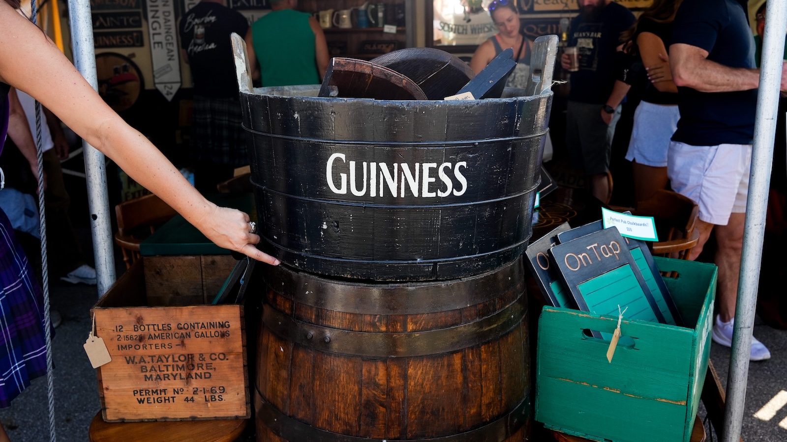 guinness barrel