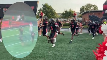 South Carolina High School Football Player Gets Free Pass To Make Late Dirty Tackle