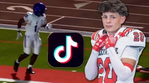 Isaiah Haynes TikTok Colleyville Heritage Texas high school football mock viral dance loss anna