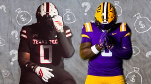 Jalen Brewster Recruiting Commit LSU Texas Tech Flip NIL deal Money Property