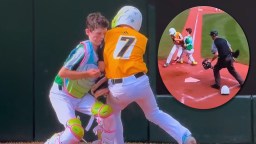 High-Speed Catcher Railroad Creates Obstruction Rules Debate At Little League World Series