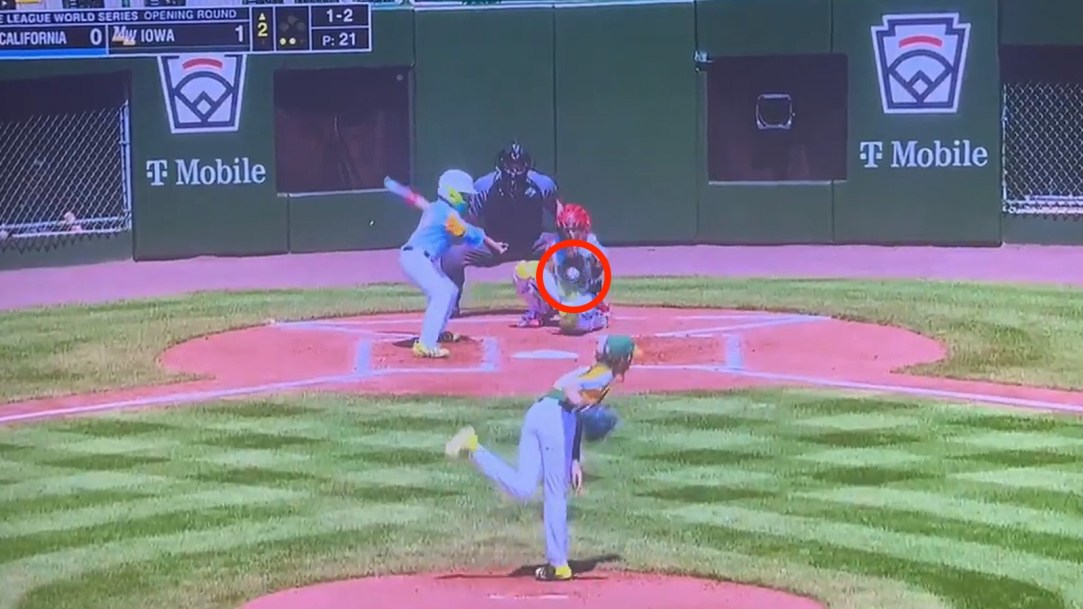 Little League World Series Iowa California Cooper Thissen No Hitter Strike Controversy Umpire