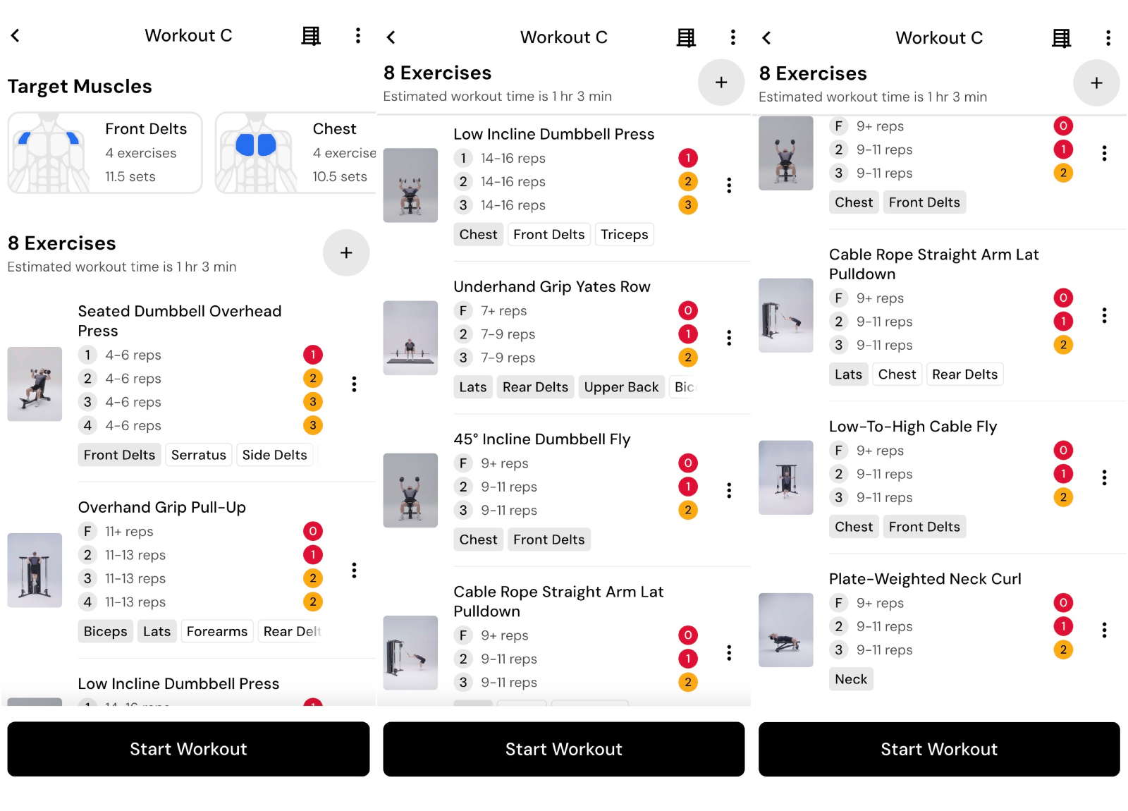 MacroFactor Workouts routine for Cass Anderson of BroBible