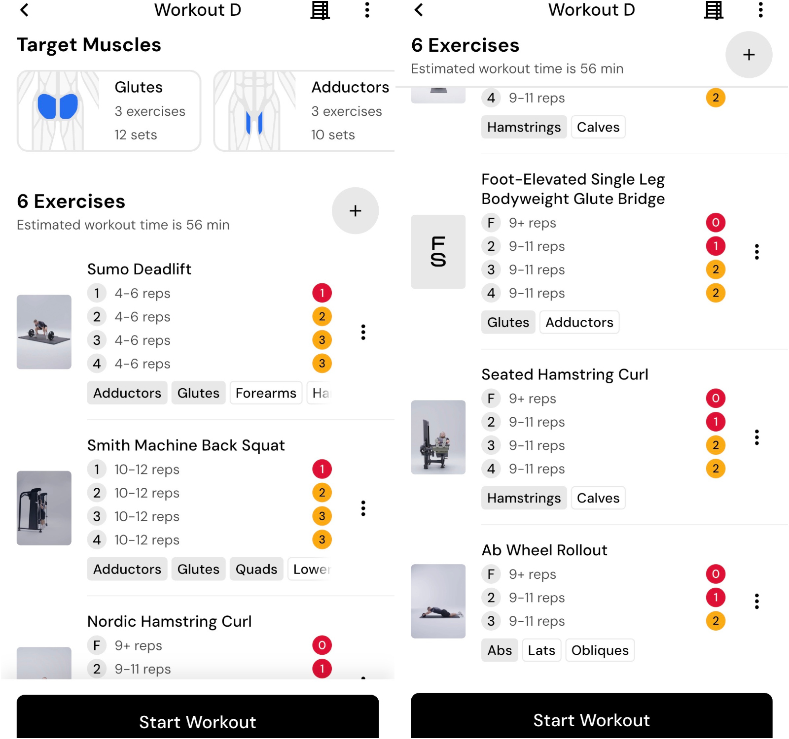 MacroFactor Workouts routine for Cass Anderson of BroBible