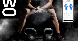 MacroFactor Workouts app and fitness routine with kettlebells in the gym