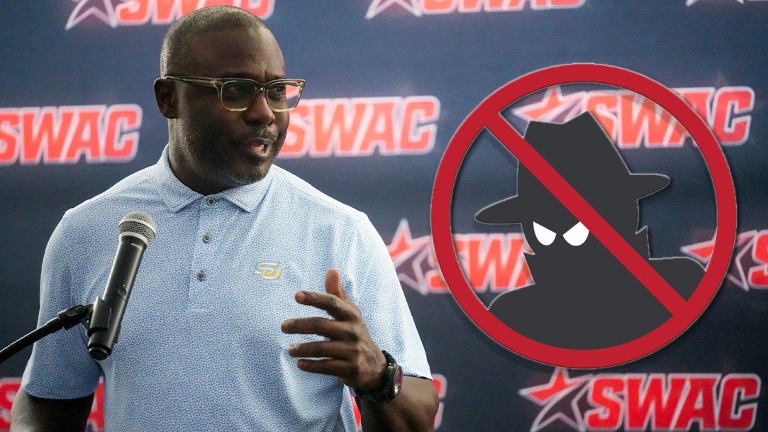Marshall Faulk Southern Footbal Practice Undercover Spies Preview