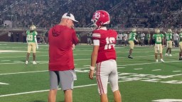 Marshall Manning Looked Identical To Cousin Arch Despite Bad Snaps During His High School Football Debut