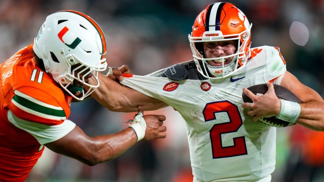 Miami vs Clemson football
