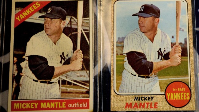 Mickey Mantle baseball cards