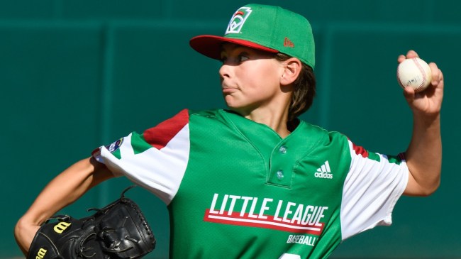 New Jersey player at 2021 Little League World Series