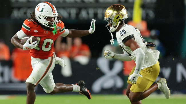Notre Dame vs Miami football