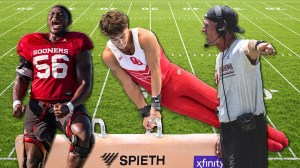 Oklahoma Football Gymnastics Alex Noel Risk Injury Viral TikTok Video