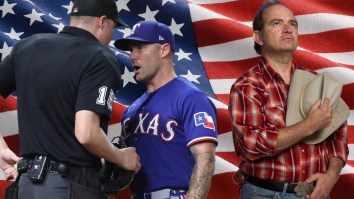 Texas Rangers Manager Paused Tirade To Respect The Stars And Stripes In The Most Patriotic Ejection