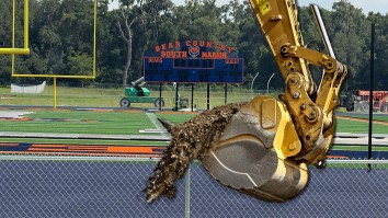 Florida Sinkholes Force High School Football Team To Rip Up Brand-New Turf Field Just Weeks Before First Game