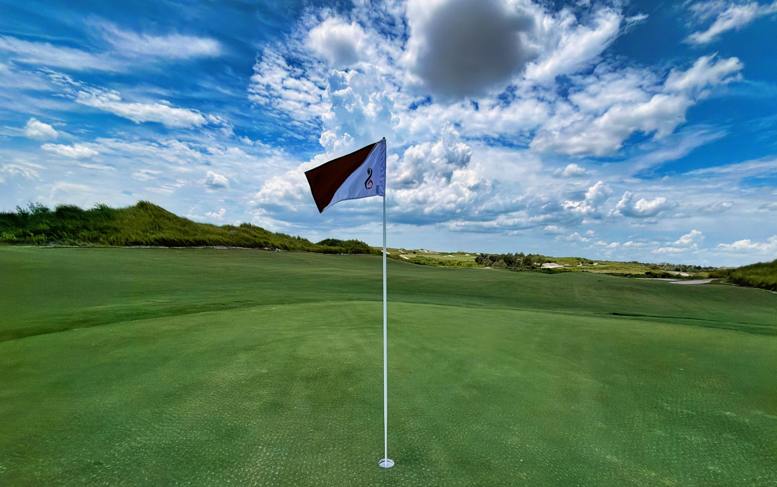 First look at the pin flags at Streamsong Resort's new Bone Valley golf course