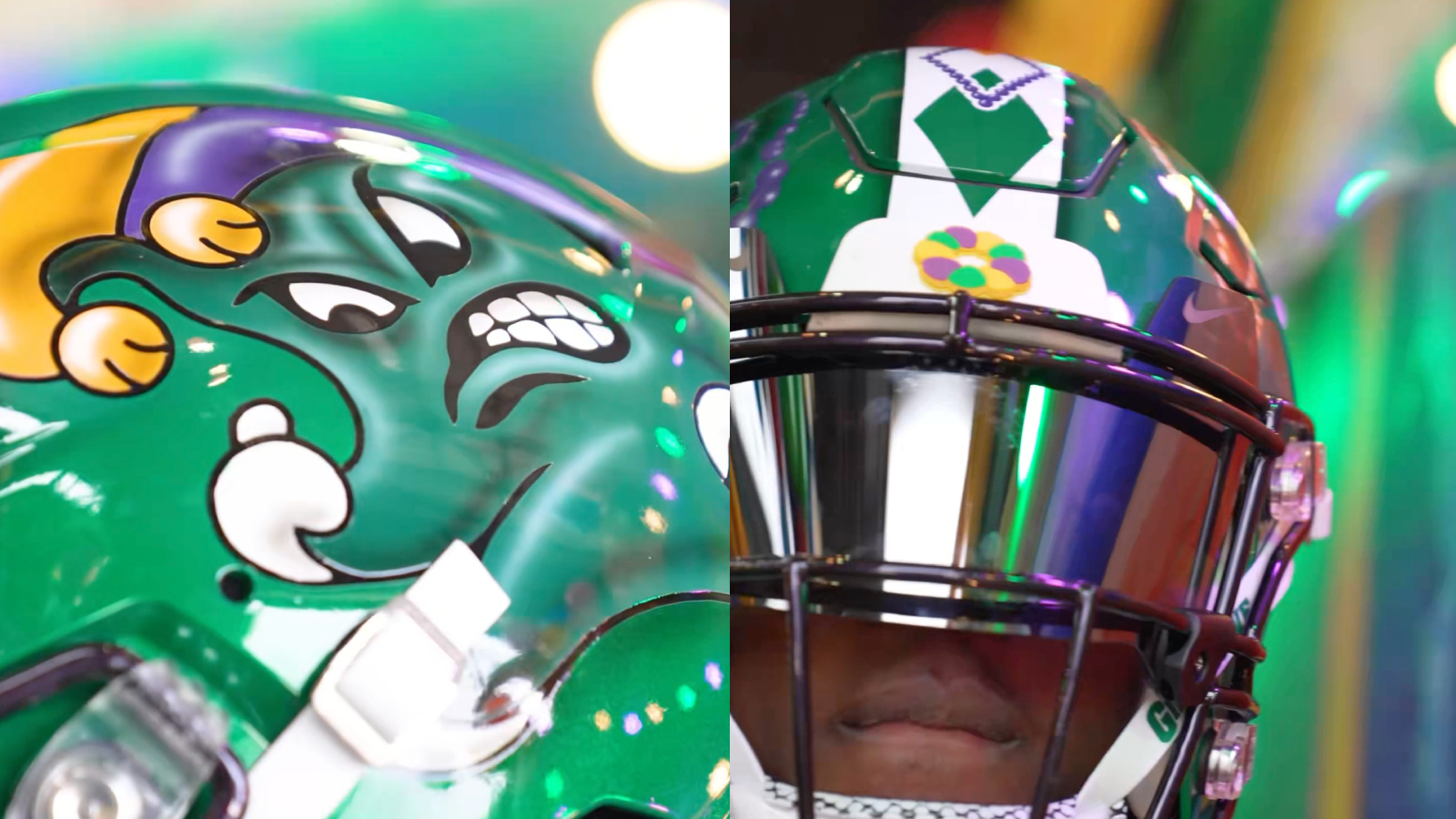 Tulane Football King of Mardi Gras uniforms for 2026