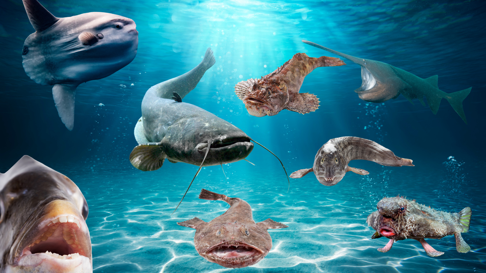 collection of the ugliest fish in the world