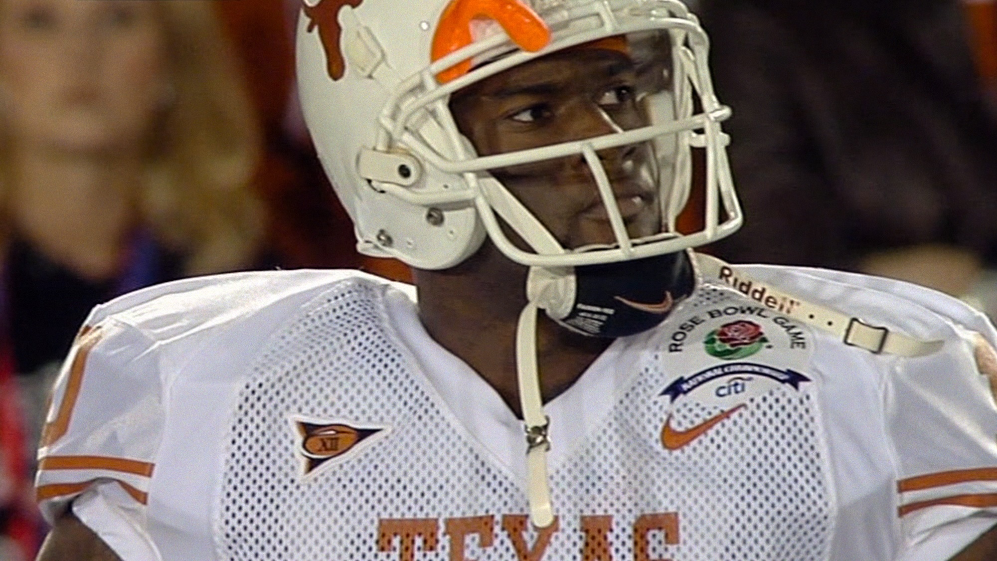 Untold: The Testimony of Vince Young. Vince Young in Untold: The Testimony of Vince Young. Cr. Courtesy of Netflix © 2026