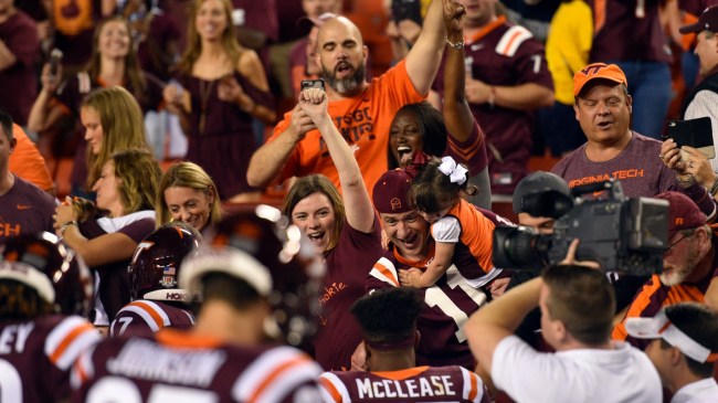 Virginia Tech football fans