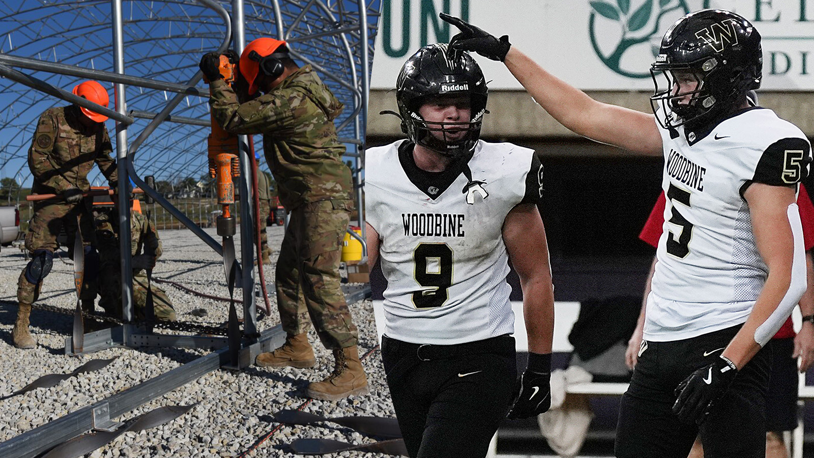Why Did The United States Military Build An Indoor Practice Field For Iowa High School Football Team?
