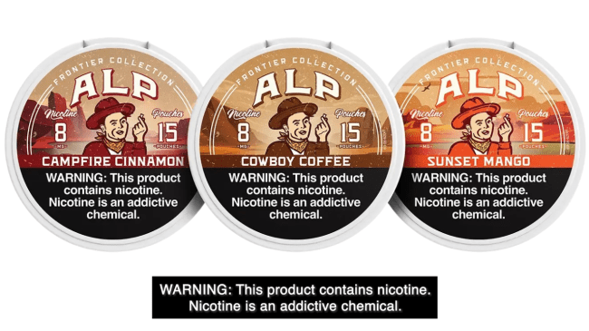 ALP Nicotine Pouches Frontier Collection