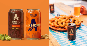 Athletic Brewing Oktoberfest and Pumpkin N/A beers