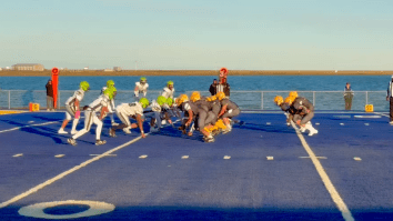 Powerhouse Barrow High School In Alaska Braves Crazy September Weather For Football Practice