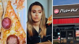 Florida Woman Orders Pizza Hut. Uh, Are Those Legs Baked Into The Pizza?: ‘Just Promo For The New Spider-Man Movie’