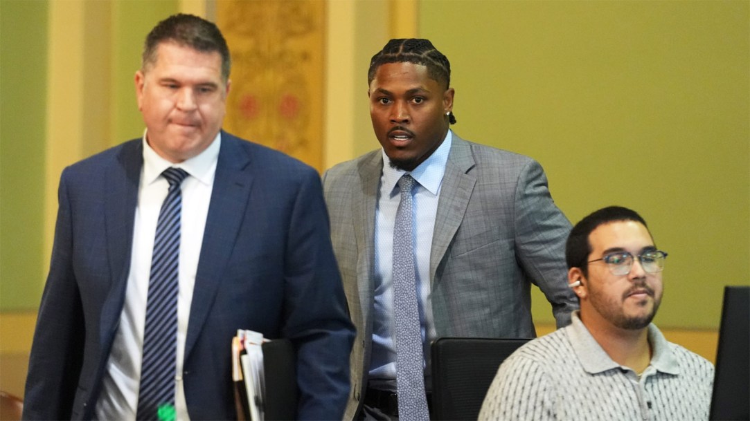Green-Bay-Packers-running-back-Josh-Jacobs-in-court