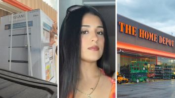 Home Depot Shopper Gets Asked By 3 Men If She Needs Help Loading New Refrigerator In Car—She ‘Flexes’ On Them. But Then It Backfires