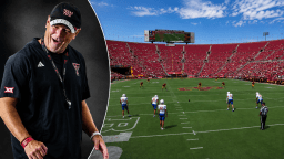 Texas Tech Coach Joey McGuire Brutally Trolls USC Over Embarrassing Crowd For Season-Opener
